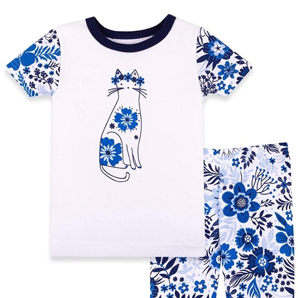 NWT- Lamaze Organic Baby Kitty Cat Pajamas - Picture 2 of 6